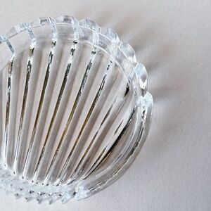 Vintage Crystal Ash Tray Candy Dish